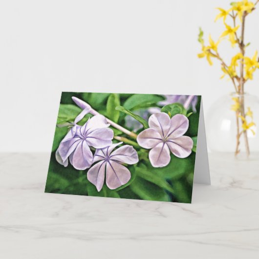 Geranium Blooms Kaart Ecclesiastes 3:1 (Gele Bloem)