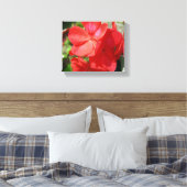 Geranium Canvas Afdruk (Insitu (Slaapkamer))