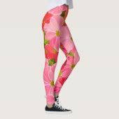 Geranium - de bloem heelt het aurische veld leggings (Rechts)