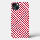 Geranium Diamond Chevron @ Emporiomoffa Case-Mate iPhone Case (Achterkant)