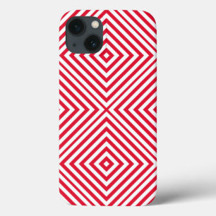Geranium Diamond Chevron @ Emporiomoffa Case-Mate iPhone Case