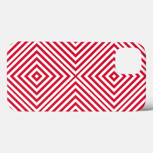 Geranium Diamond Chevron @ Emporiomoffa Case-Mate iPhone Case (Achterkant (horizontaal))