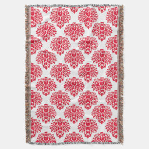 Geranium Elegant Damask Deken
