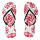 Geranium Elegant Damask Teenslippers (Voetbed)