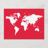 Geranium Elegant World Briefkaart (Voorkant)