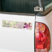 Geranium Essential Oils Bumpersticker (Op Truck)