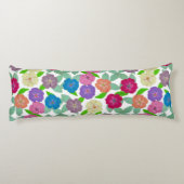 Geranium Flower Body Pillow Lichaamskussen (Achterkant)