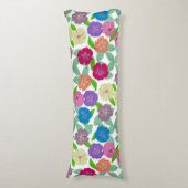 Geranium Flower Body Pillow Lichaamskussen (Voorkant Verticaal)