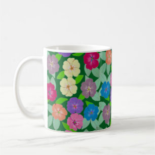 Geranium Flower Coffee Mok