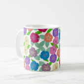 Geranium Flower Coffee Mok (Voorkant links)