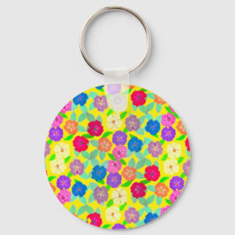 Geranium Flower Sleutelhanger