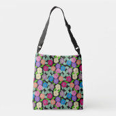 Geranium Flowers Canvas tas (Achterkant)