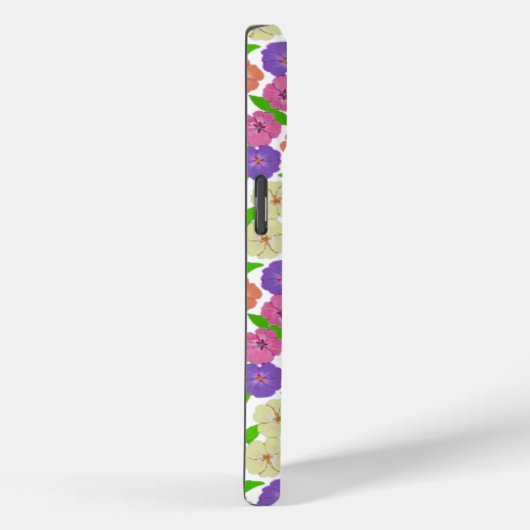 Geranium Flowers IPhone 15 Tough Hoesje (Achterkant / Rechts)