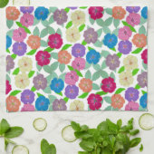 Geranium Flowers Keukendoek Theedoek (Gevouwen)