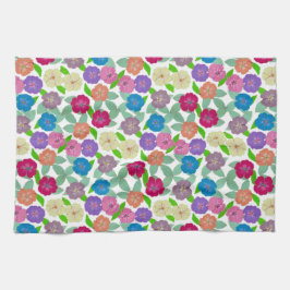 Geranium Flowers Keukendoek Theedoek