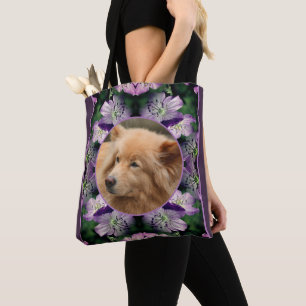 Geranium Flowers Lijst Creëer Uw Eigen Huisdier Fo Tote Bag