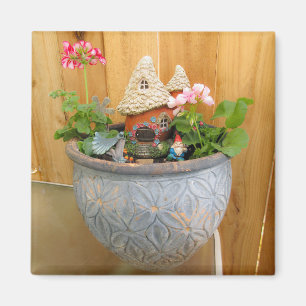 Geranium Gnome 03 Magneet