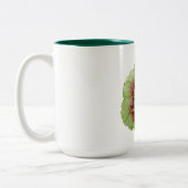 Geranium Green 15 oz Two-Tone Mok (1 op 4) (Links)