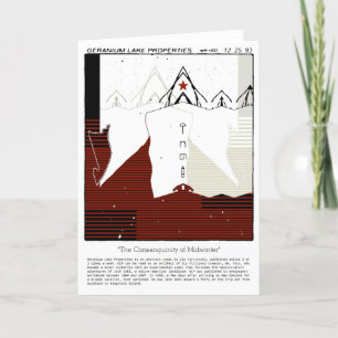 Geranium Lake Properties Feestdagen Kaart