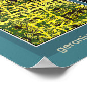 Geranium Lake Properties, Green 4-Spot Poster (Hoek)