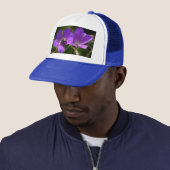 Geranium met bijen trucker pet (In situ)