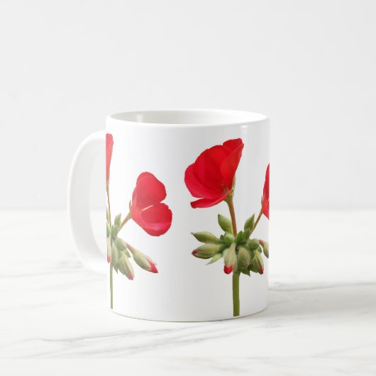 Geranium Mok (Voorkant links)