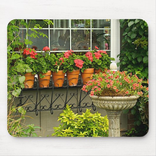 Geranium Mousepad Muismat (Voorkant)