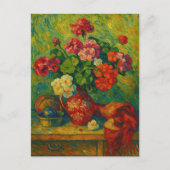 Geranium Postcard Briefkaart (Voorkant)