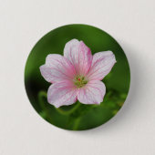 Geranium Ronde Button 5,7 Cm (Voorkant)