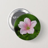 Geranium Ronde Button 5,7 Cm (Voorkant /achterkant)
