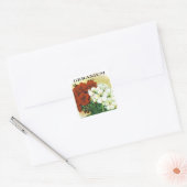 Geranium Seed Packet Label (Envelop)
