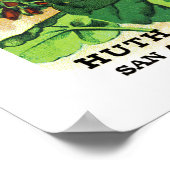 Geranium Seed Packet Label Poster (Hoek)