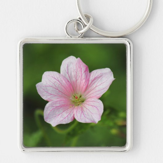 Geranium Sleutelhanger (Voorkant)