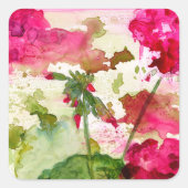 geranium sticker (Voorkant)