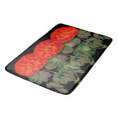  Geranium Trio - vettige floraal Badmat (Gekanteld)