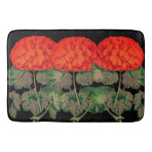  Geranium Trio - vettige floraal Badmat (Voorkant)