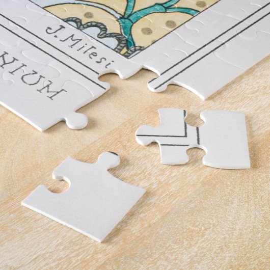 Geranium van Maurice Pillard Verneuil Legpuzzel (Zijkant)