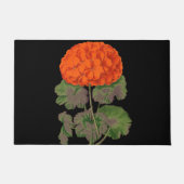 Geranium - vet floraal Deurmat (Voorkant)