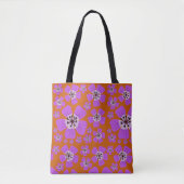 Geranium Wallichianum design canvas tas (Voorkant)