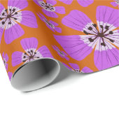 Geranium Wallichianum Wrapping Paper Cadeaupapier (Rol Hoek)