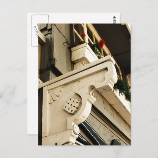 Geraniums Briefkaart (Voorkant / Achterkant)