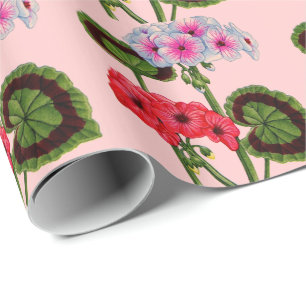 geraniums cadeaupapier