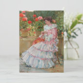 Geraniums | Childe Hassam (Staand voorkant)