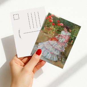 Geraniums   Childe Hassam Briefkaart