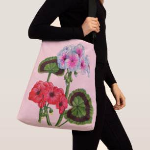 geraniums crossbody tas