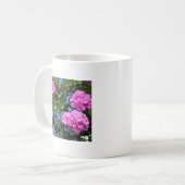Geraniums en Maagdenpalm Koffiemok (Voorkant links)
