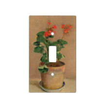 Geraniums in a Pot, c.1905 (olie op canvas)