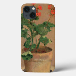 Geraniums in a Pot, c.1905 (olie op canvas) iPhone 13 Hoesje