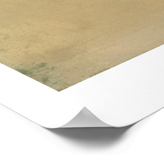 Geraniums in a Pot, c.1905 (olie op canvas) Poster (Hoek)