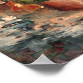 Geraniums in een Flowerpot Van Gogh Fine Art Poster (Hoek)
